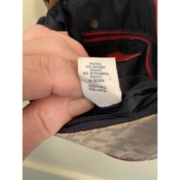 Tommy Hilfiger Womens Signature Logo Crossbody Bag Tan and Beige Brown Satchel - Picture 5 of 11